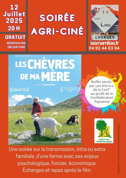 - © cati antonelli/lemicrolieu SOIRÉE AGRI-CINÉ - © cati antonelli/lemicrolieu