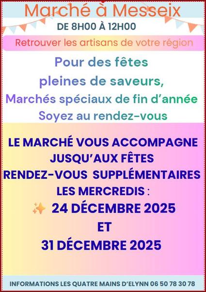 Marché des artisans et producteurs locaux