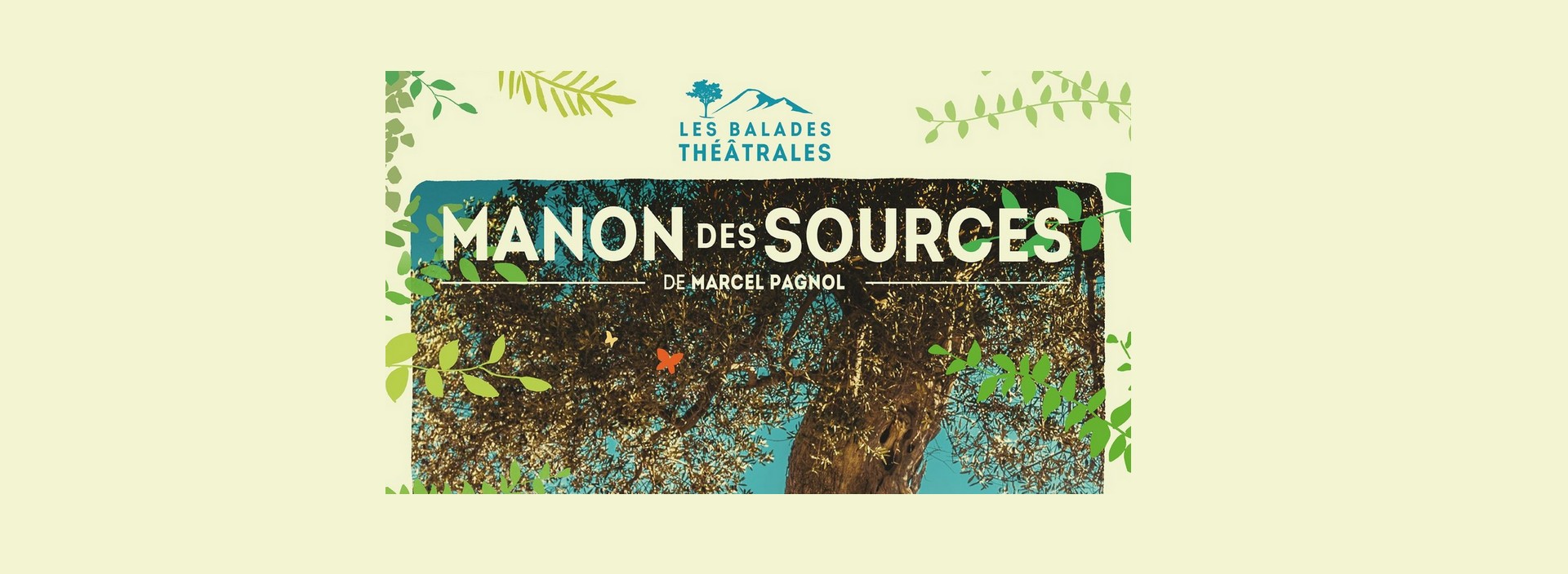 Provence en scène - Balade théâtrale - Manon les sources en balade dans les Alpilles