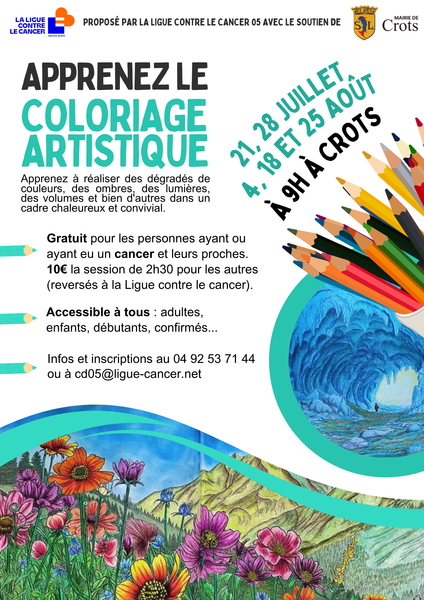 - © Ligue contre le cancer 05 Affiche - © Ligue contre le cancer 05