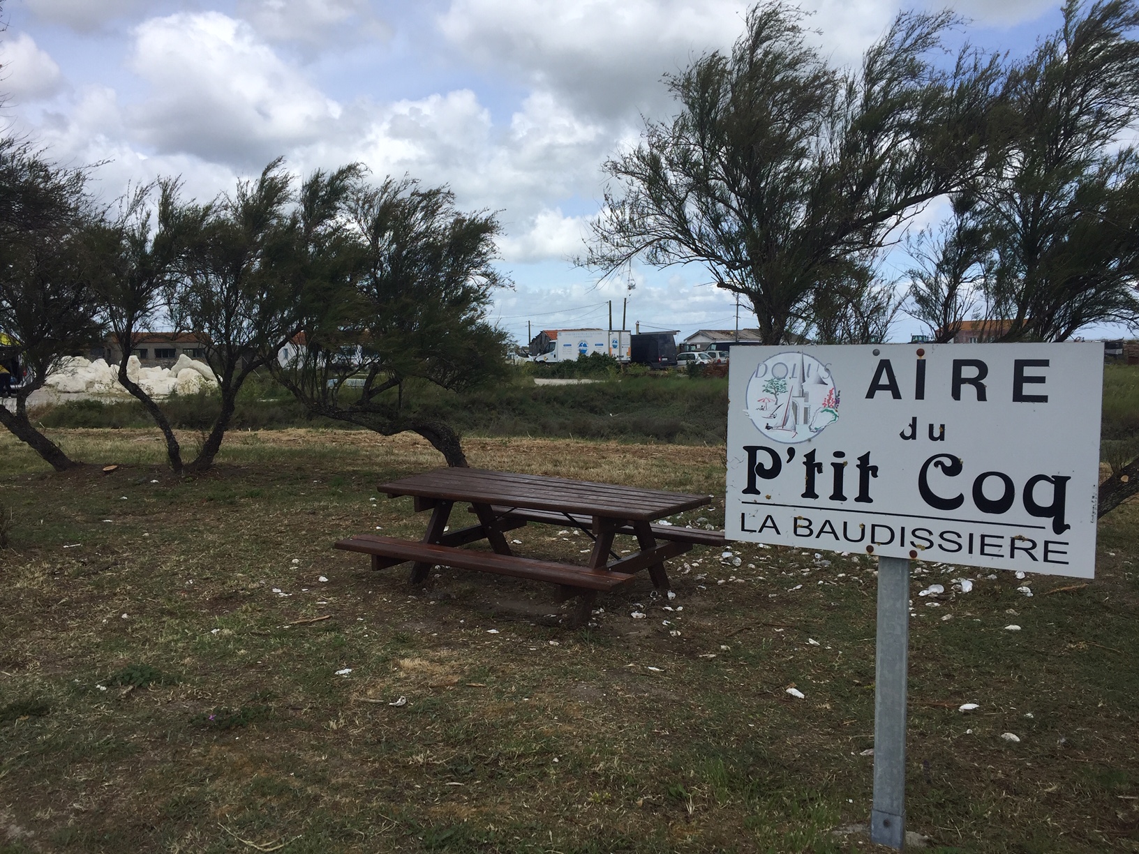 Aire de pique-nique le P'tit Coq à la Baudissière