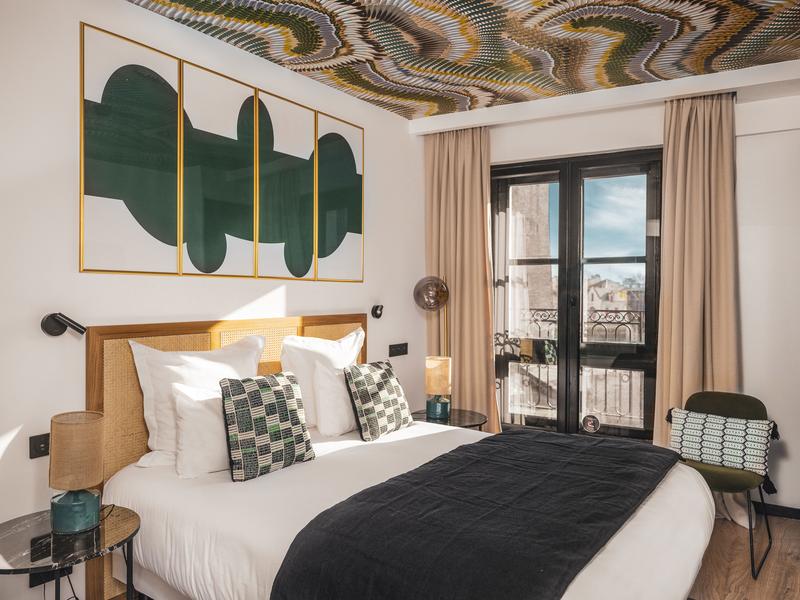 Chambre Vienne vue port