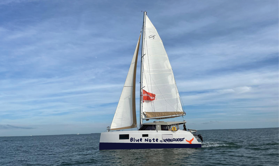 Sortie en mer à la voile