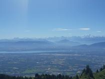 vue sur le Mont Blanc