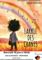 Spectacle de contes "Lakklé des chants"_Frontonas - Balcons du Dauphiné