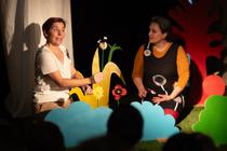 Spectacle "Cocon" de la compagnie Konsldiz