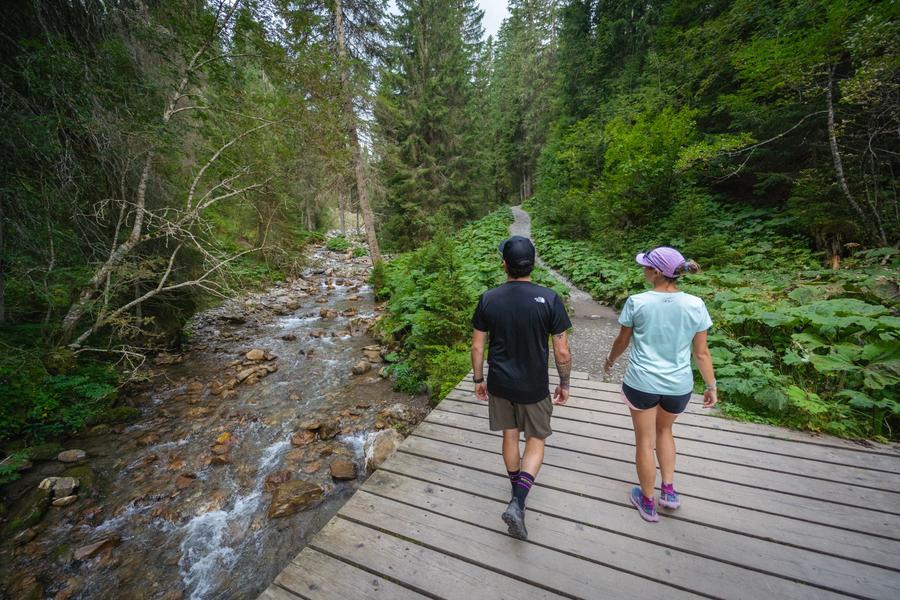 Parcours trail 23 vert - Petite boucle des Ponts_Morgins