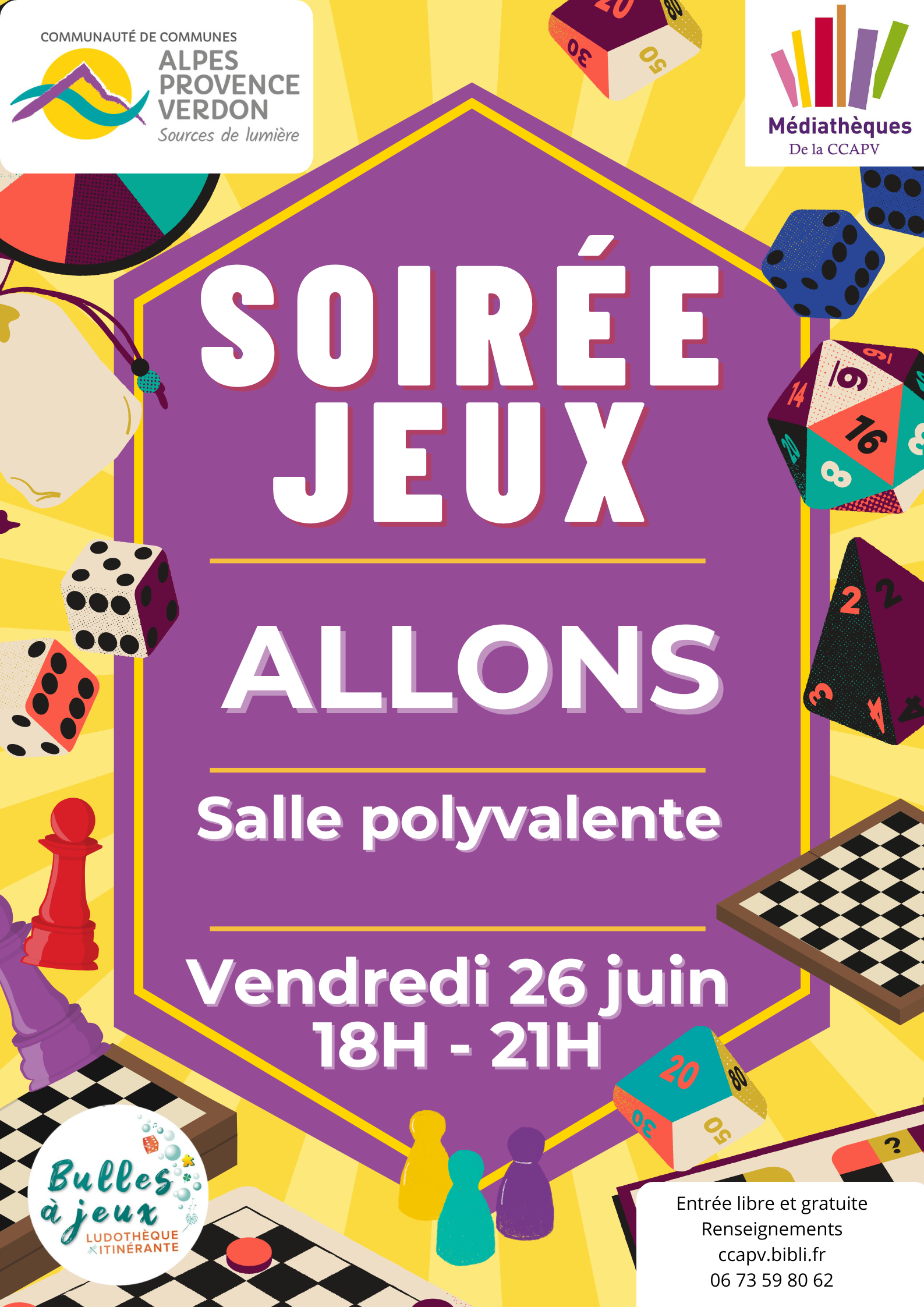 Soirée jeux
