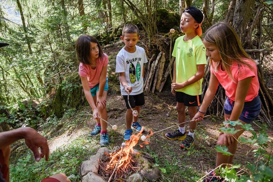 cabanes et chamallow