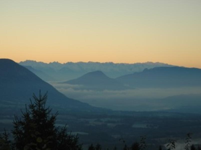 Gîte Utsikten, la vue