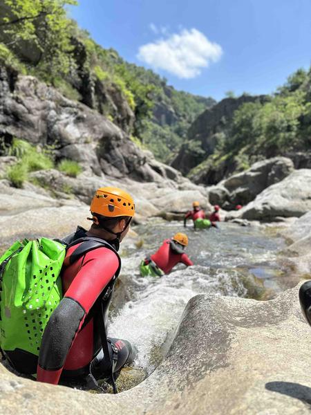 Canyoning aventure Le Rolling-Stone 1/2 Journée avec Ardèche Outdoor Activités
