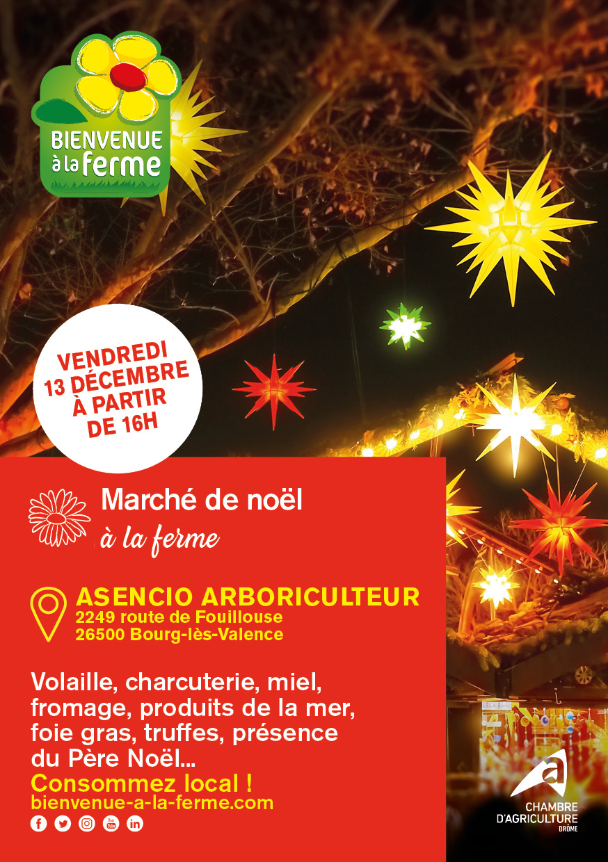 Marché de Noël à la ferme