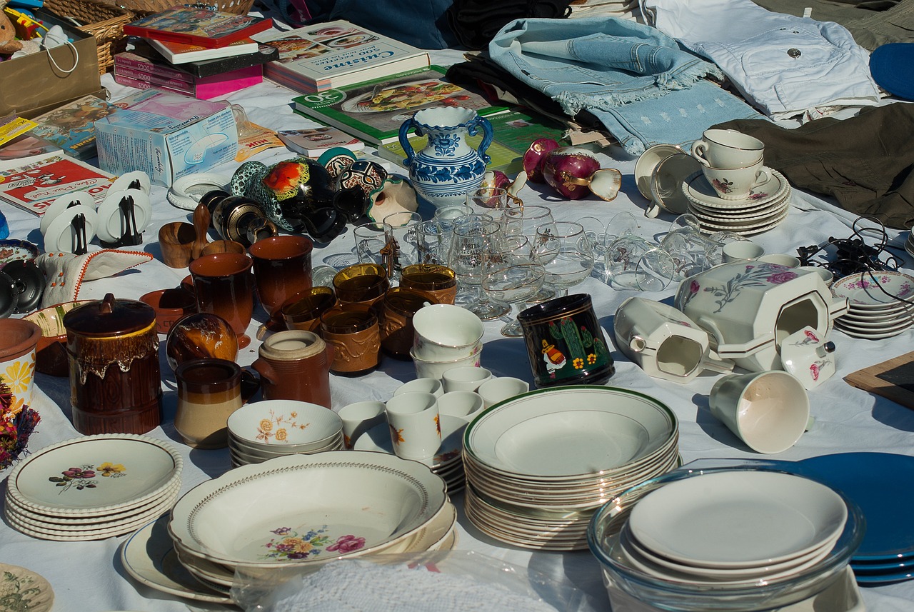 Brocante au Château de la Mercerie