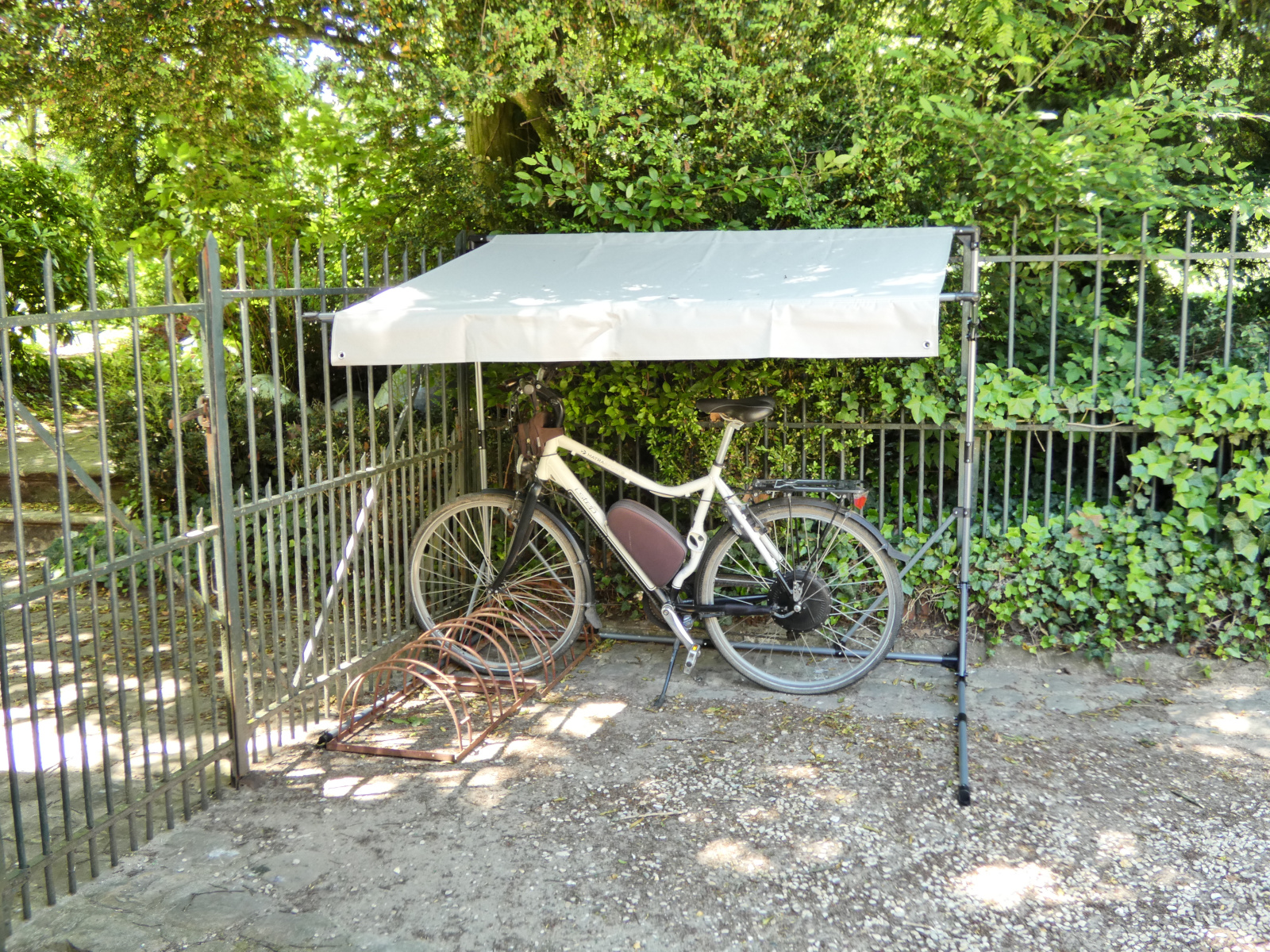Les cyclotouristes... et leur monture trouveront bon accueil