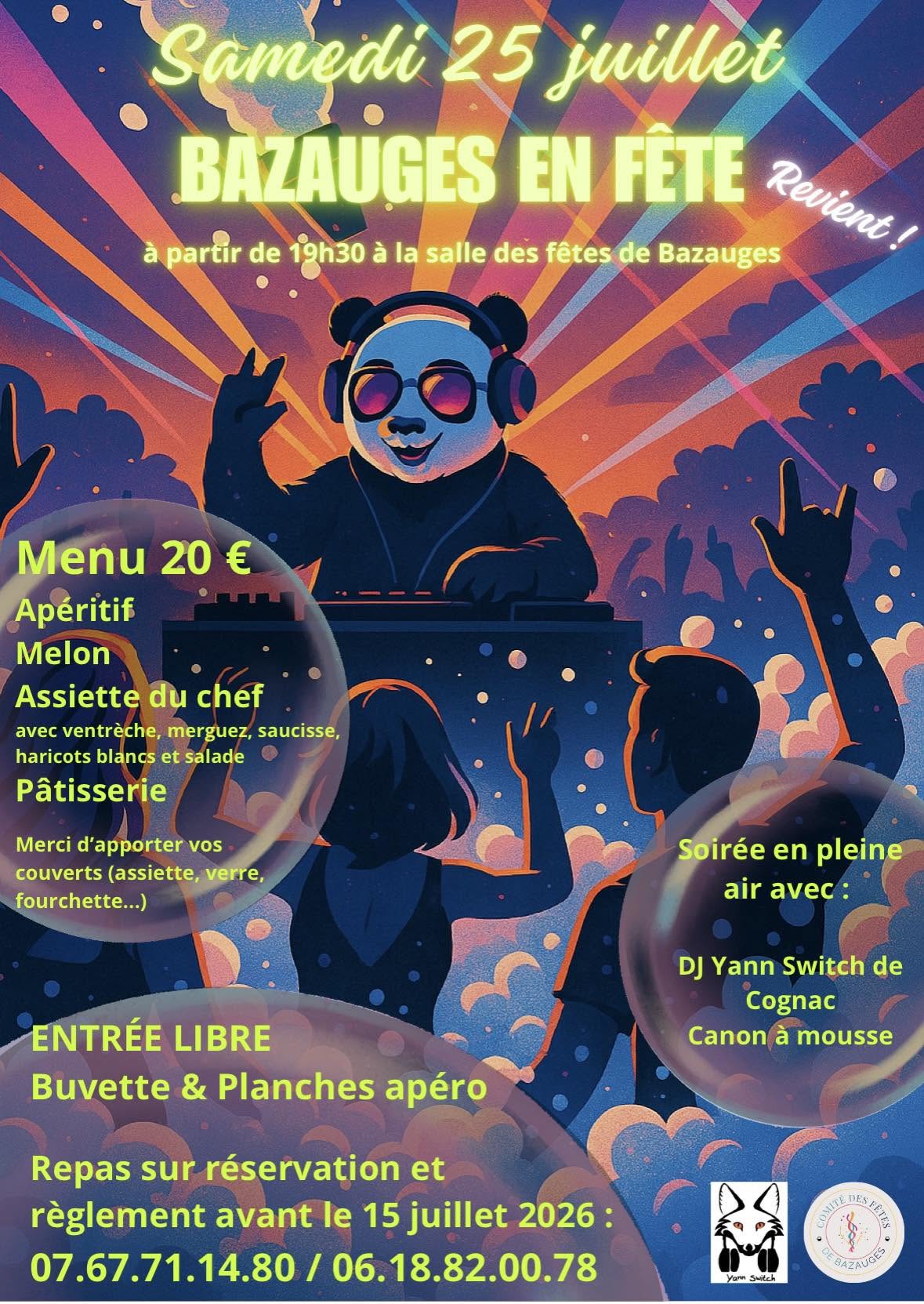 Soirée Bazauges