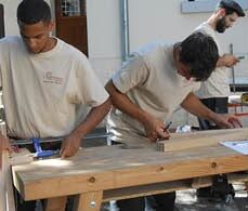 démonstration de savoir-faire au Musée du Compagnonnage