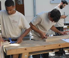 démonstration de savoir-faire au Musée du Compagnonnage