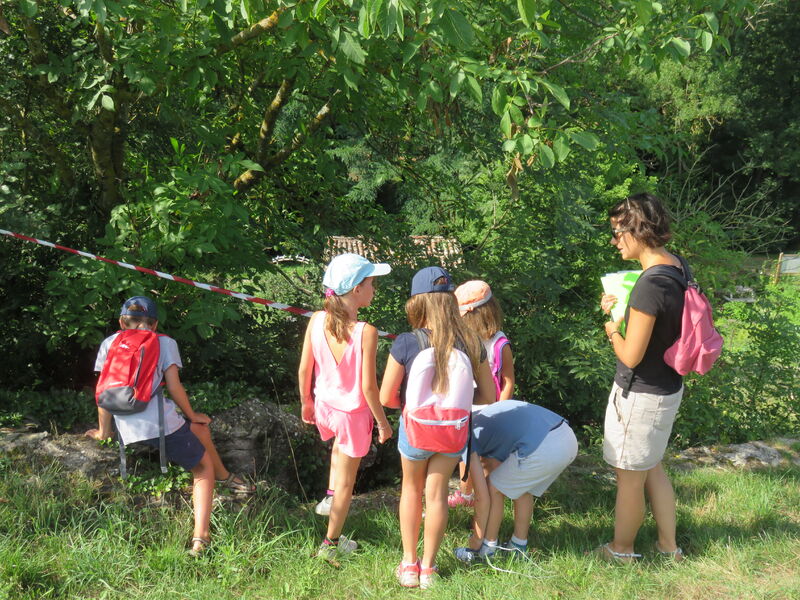 Visite de l'aqueduc romain du Gier