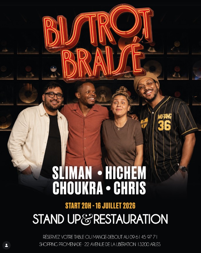 Soirée stand-up au Bistrot Braisé