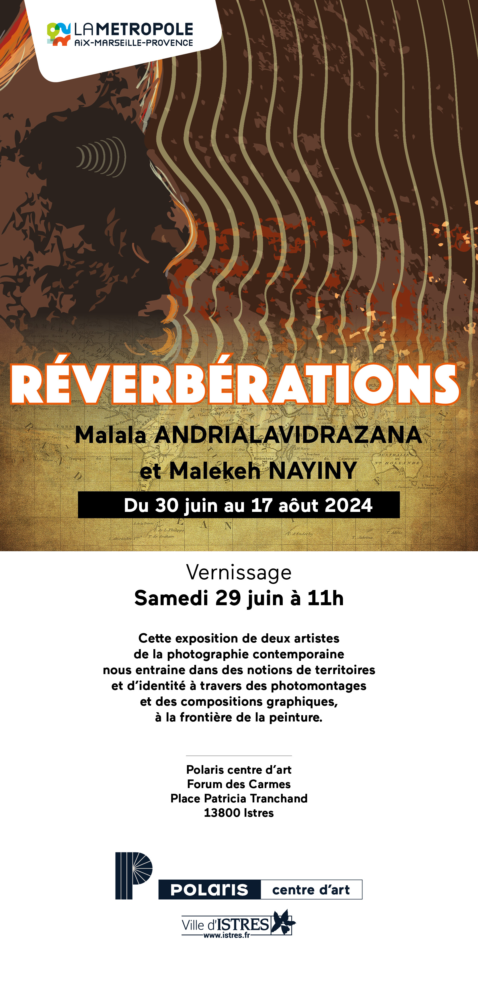Exposition Réverbérations : Malala Andrialavidrazana et Malekeh Nayiny