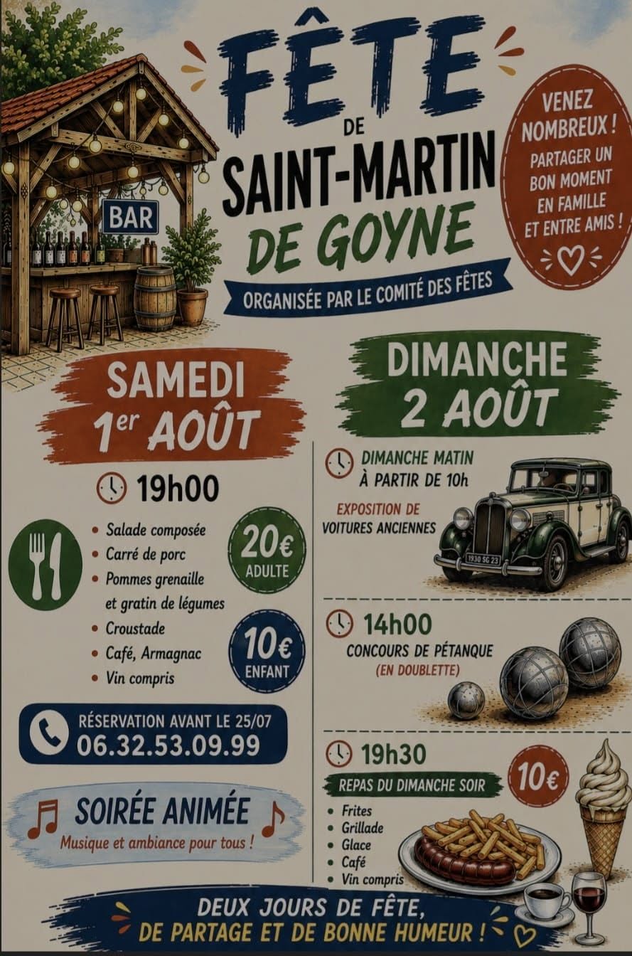 Fête locale_Saint-Martin-de-Goyne