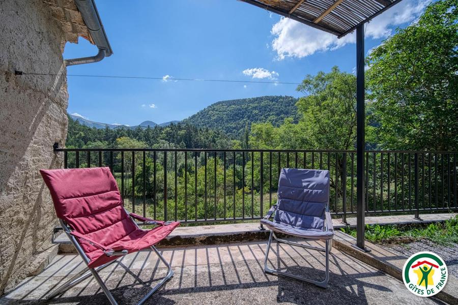 La terrasse avec vue