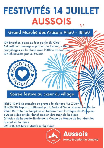 Festivités du 14 juillet - Journée des artisans_Aussois