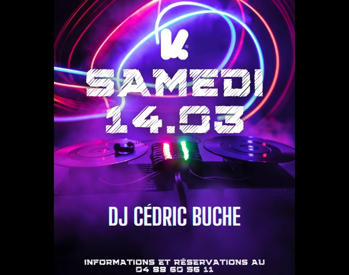 DJ Cédric Buche au Krystal