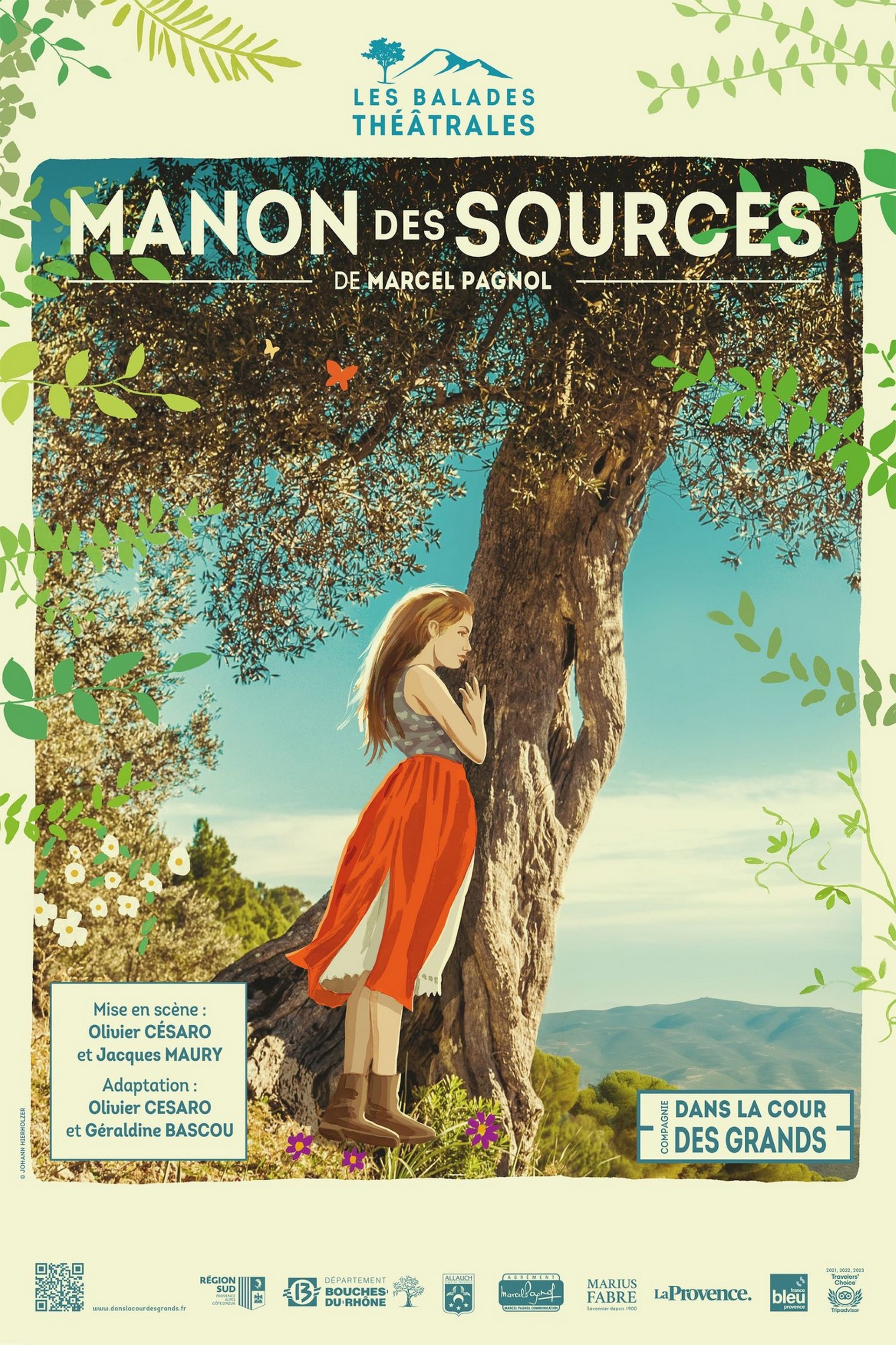 Provence en scène - Balade théâtrale - Manon les sources en balade dans les Alpilles null France null null null null