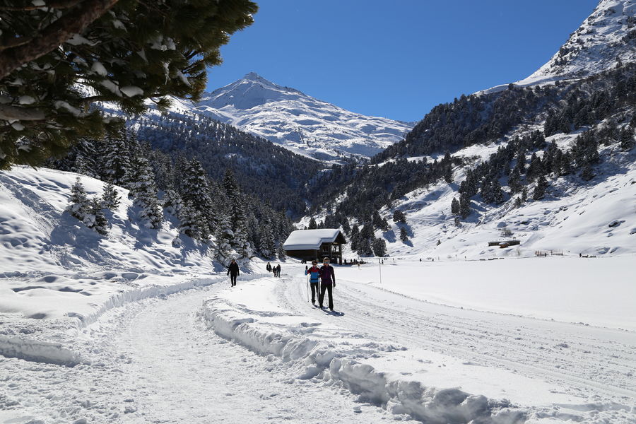 Ski de fond lac de Tuéda