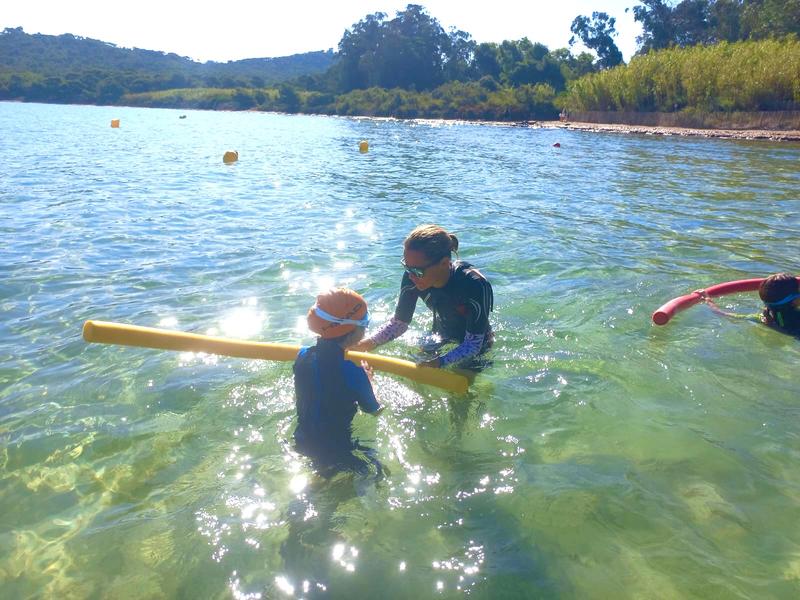 Cours de natation enfants
