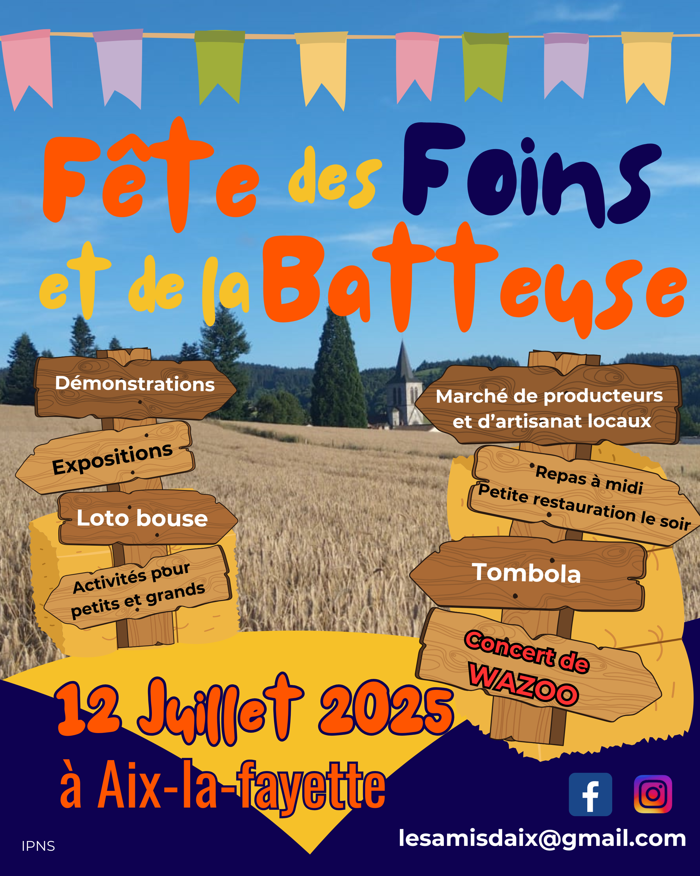 Fête des Foins et de la Batteuse // Aix-la-Fayette