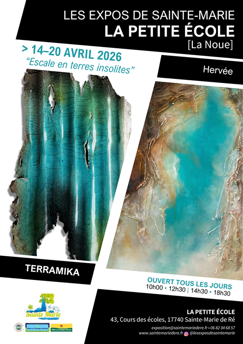 Exposition Terramika et Hervée à La Petite Ecole