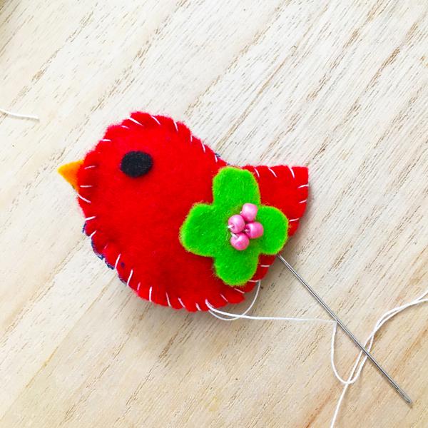 Broche oiseau - Atelier dès 7 ans et Adultes