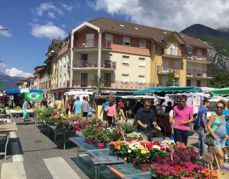 Faverges, marché régulier, mercredi matin
