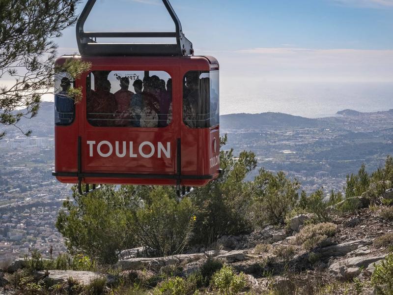 Téléphérique du mont Faron_Toulon