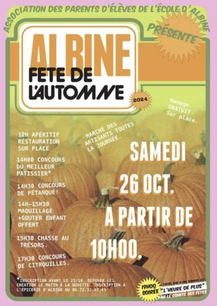 Fête de l'automne & Soirée 