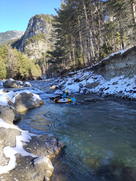 River-tubing à Val Cenis