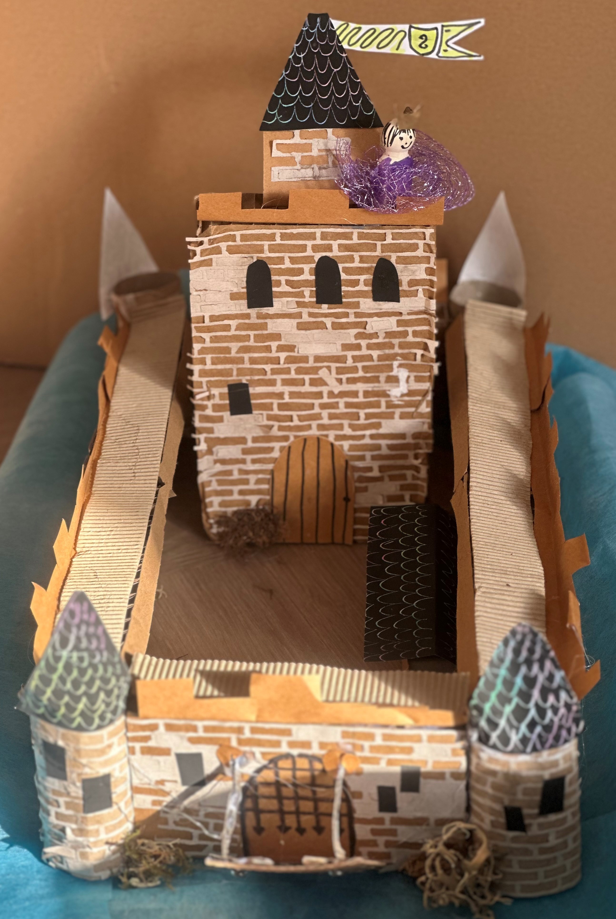 Château en carton