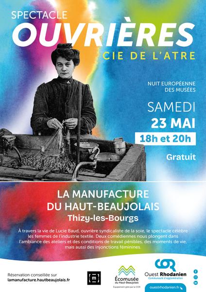 Nuit européenne des Musées - spectacle Ouvrières