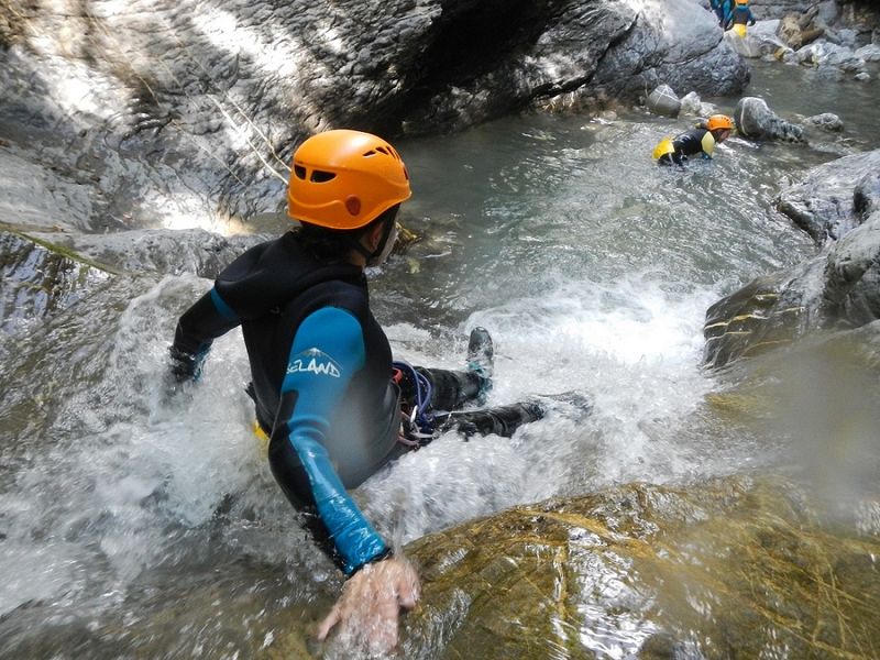 Le Bérouze activitées d'eaux vives organisées l'été