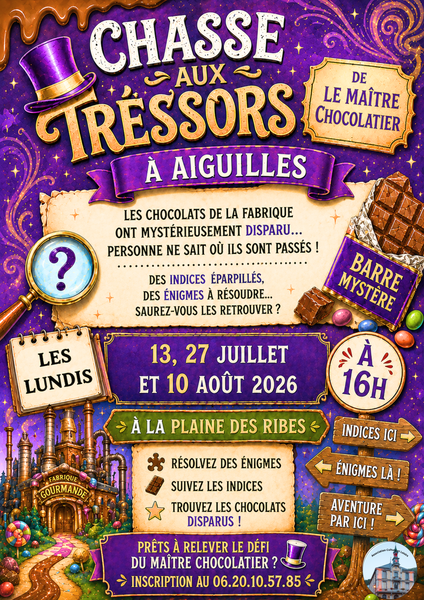 Chasse aux trésors - Le maître chocolatier