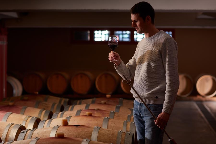 Visite des chais du Cellier des Princes_Courthézon