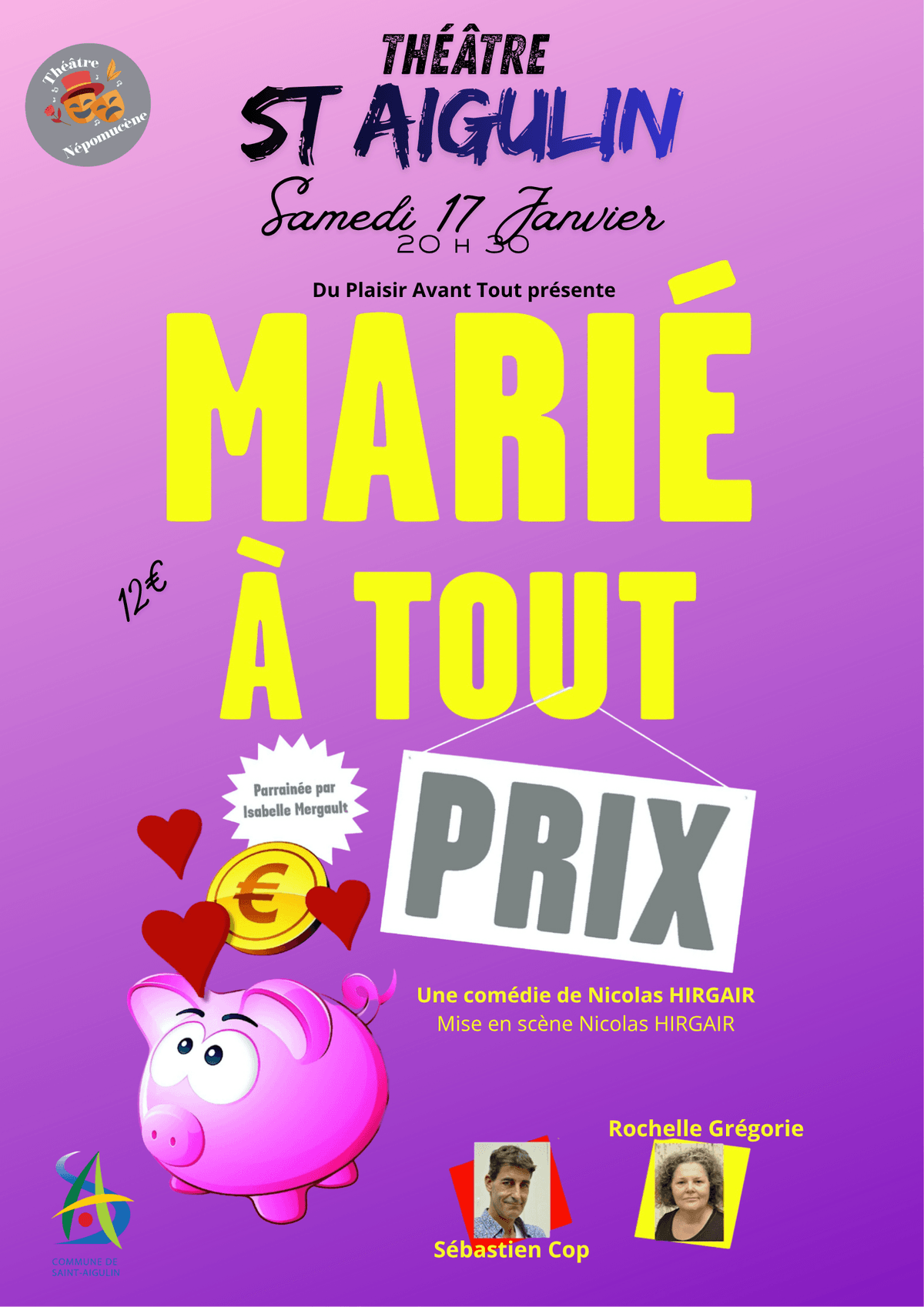 Théâtre "Marié à tout prix"