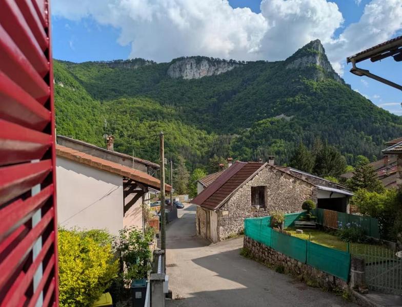 Vu du balcon du gîte