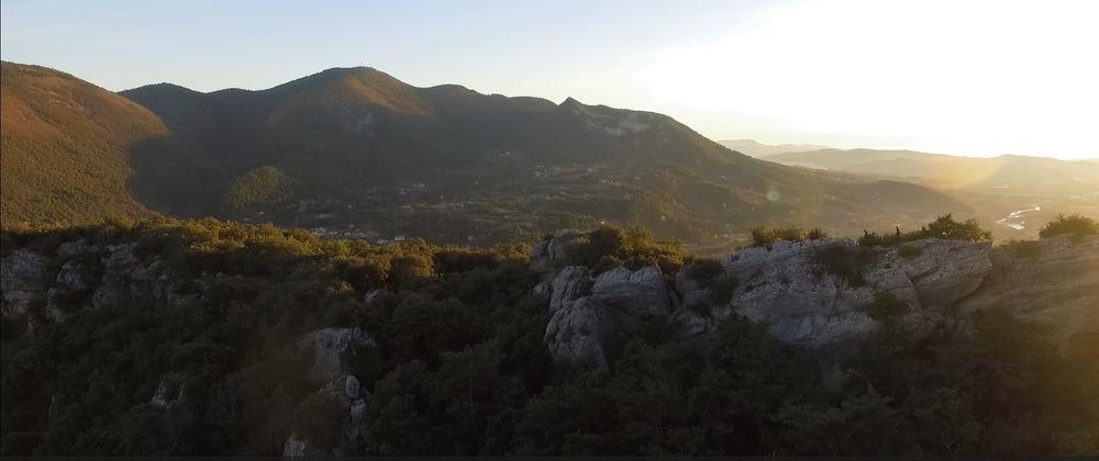 Randonnée du Pontias, crépuscule des collines_Nyons