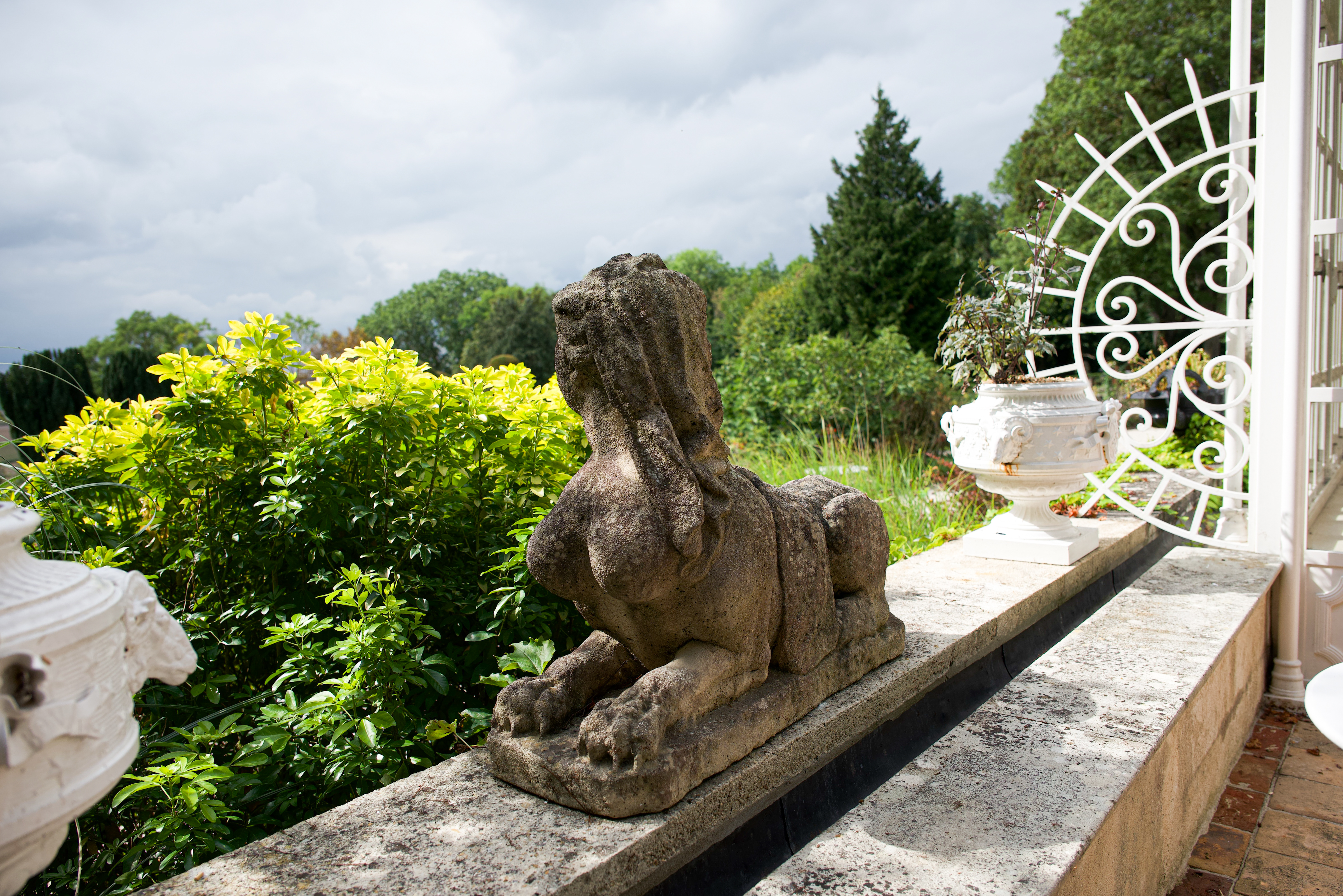 Statue dans la jardin
