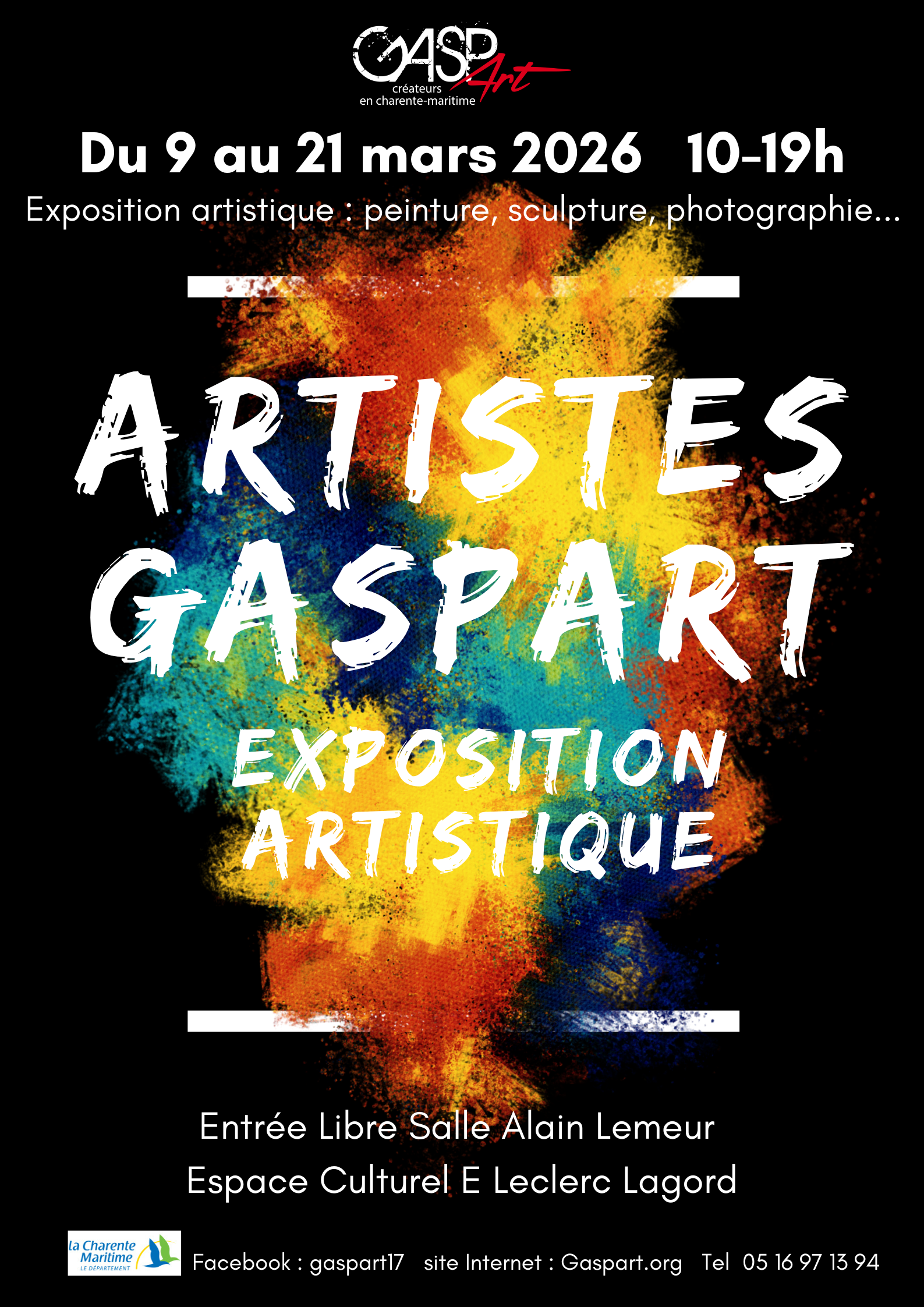 Exposition -Les Artistes Gaspart