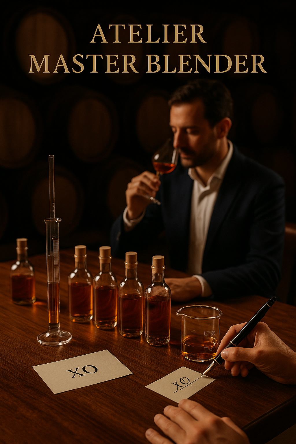 Atelier Master Blender au domaine | Cognac Forgeron