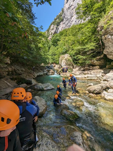Descente des Gorges du Loup